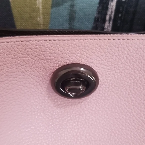 Coach Charlie Bucket In Pink Multi